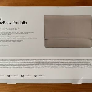 Von Holzhausen vegan leather MacBook Pro sleeve